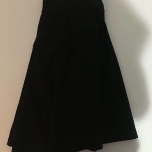 Womens all black skirt